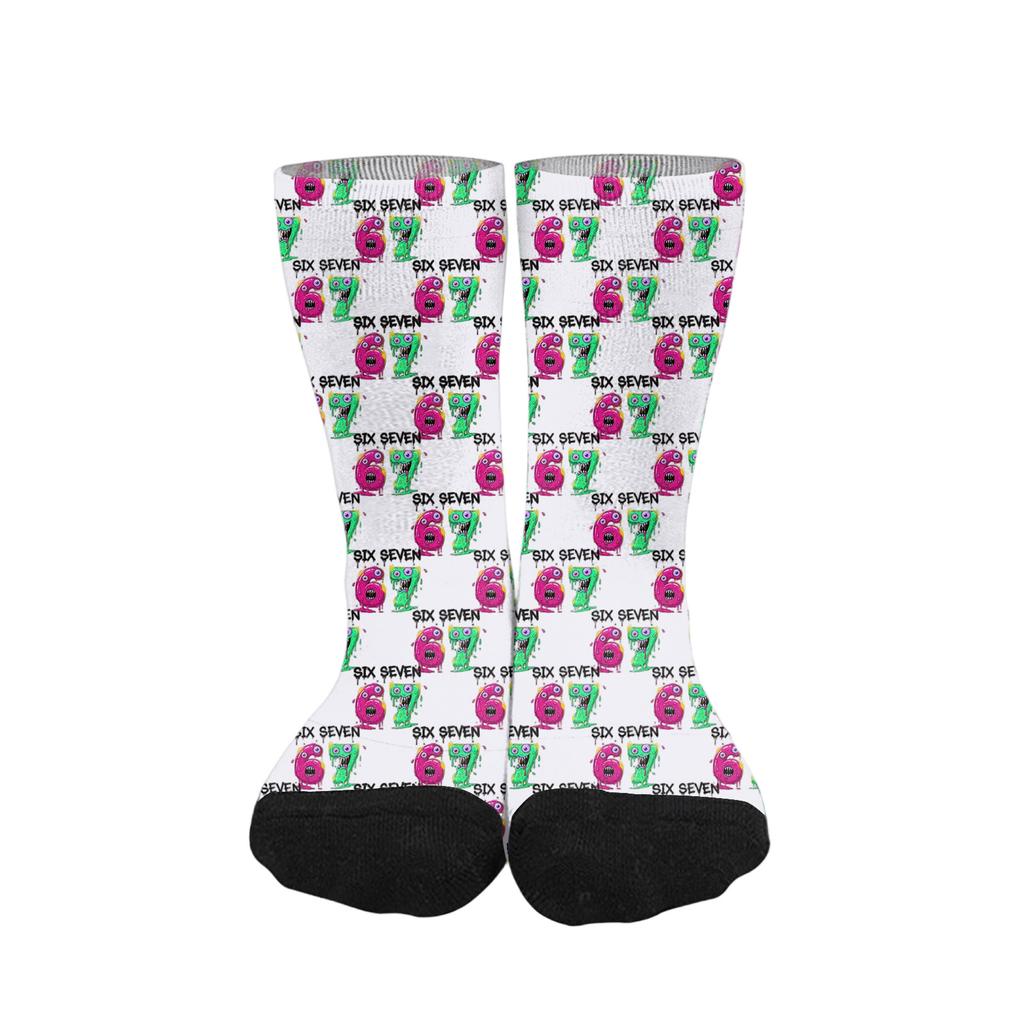Cute And Playful Socks Mid-Calf Socks Long Socks Printed Socks
