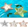 DM1254 Starfish Shell Tray Silicone Mold Concrete Candle Holder Jewelry Plate Cement Gypsum Storage Mould for DIY Art Crafts