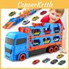 Childrens Large Track Car Set With Collapsible Metal Vehicles For Indoor Play And Development