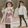 Abrigo de lana para niños 2023 Abrigo de lana de moda para niñas de invierno