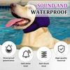 Dog Ear Muffs Noise Protection, Dog Ear Covers for Bath, Grooming, and Swimming, Comfortable Ear Protection for Dogs with Adjustable Fit, Purple,