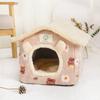 New Cat Nest  Four-season Warm House  Closed Cat Villa  Detachable Universal Dog House  Cat Bed Pet Supplies