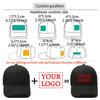 Custom Logo Baseball Caps For Unisex Women Hat DIY Logo Unisex's Cap Snapback  Print Text Design Trucker Mesh Hat Cap for Women