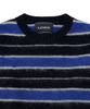 IDWS Vector Stripe Mohair Knit Black