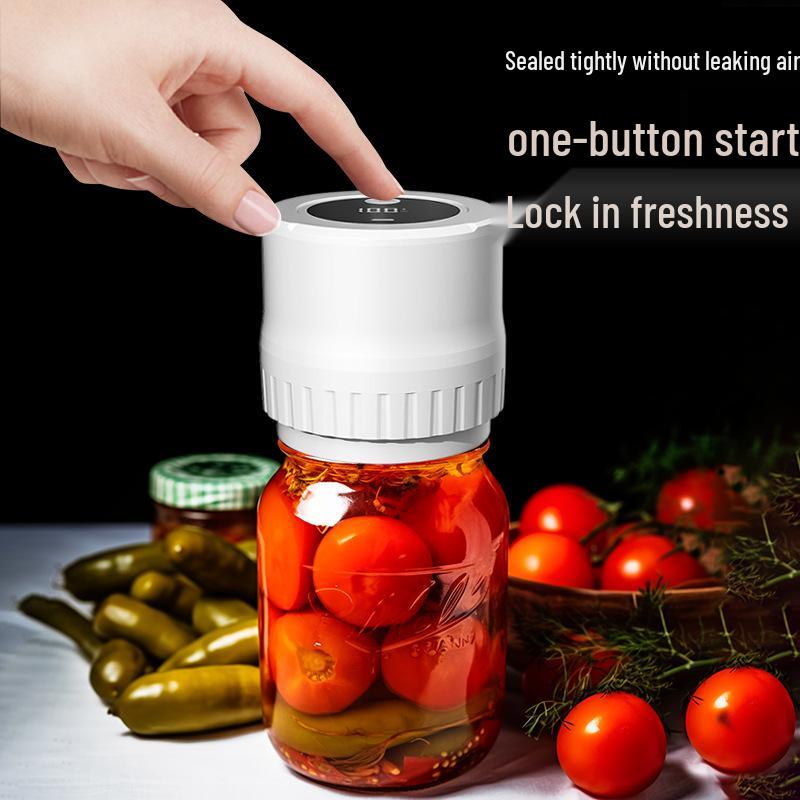 Automatic Mason Jar Vacuum Sealer: Compact Household Preservation Device