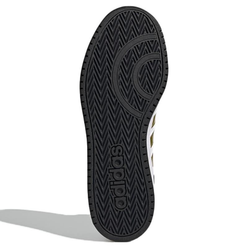 Adidas Hoops 2.0 Mid 'White Blue Gold' Sneakers H01197