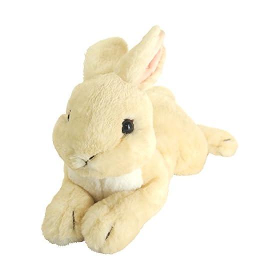 Knee Rabbit Plush Toy Beige S P-3792