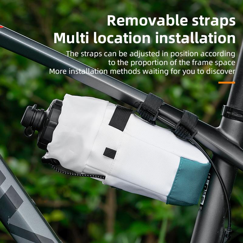 ESLNF Insulated Bike Bottle Holder Cycling Water Bottle Carrier Pouch Shoulder Bag for MTB Road Bicycle Handlebar