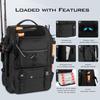 WDT2205 Oxford 600D Tool Backpack Outdoor 40 Liter Storage Fishing Gear Kit 33 X 26 X 45cm