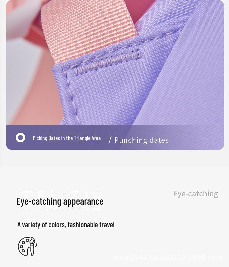 Wodoodporny plecak dziecięcy w stylu królika o dużej pojemności z ochroną kręgosłupa