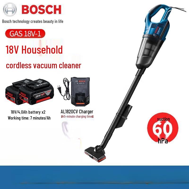 BOSCH GAS18V-1 Cordless Portable Handheld Vacuum Cleaner CN plug (adapter included)