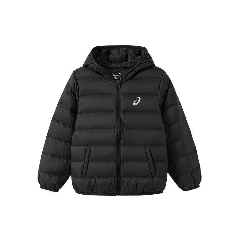ASICS Kids Down Jackets Hooded Non Detachable Thickened Hooded 334251072301-9000 150
