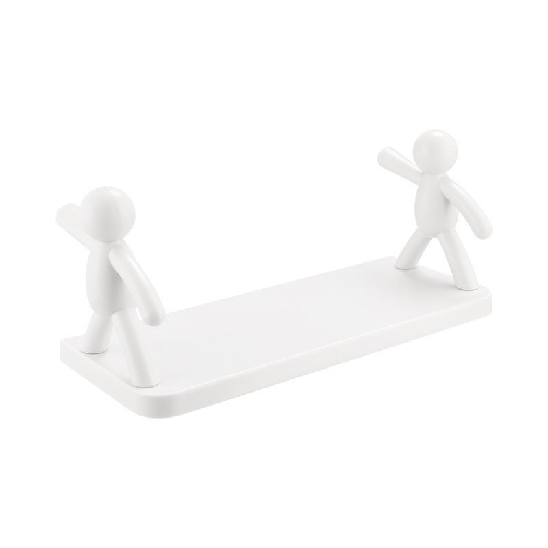 Wall-Mounted Punch-Free Kitchen Shelf: Multi-functional Seasoning Box & Bathroom Storage Rack