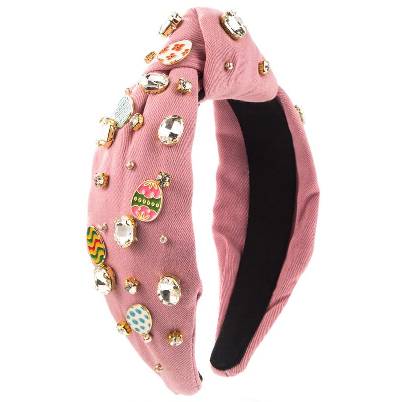 Alloy Headband Hand-Stitched Accessories Elegant