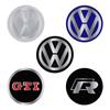 4Pcs Aluminum Logo Car Wheel Center Hub Caps Sticker Badge For Volkswagen Golf Passat Jetta Tiguan Polo Bora Beetle Vento Rline