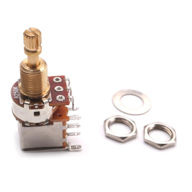 Buy Guitar Switch Knob A500K B500K A250K B250K Push Pull Guitars Control Pot Potentiometer