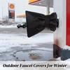 Faucet Covers For Outside Frost-Proof Waterproof Tap Sock 5.9x7.5Inch Outside Faucet Cover Freeze Protection For Water