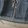 Vest for Women Denim Sleeveless Oversize Loose Versatile Casual Sleeveless Coat Vest Top
