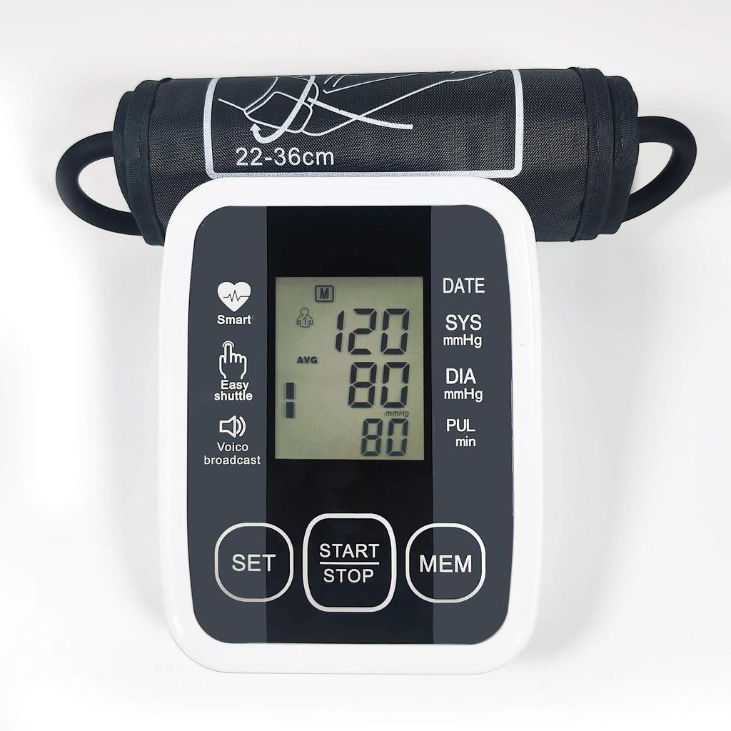 Medical-Grade Automatic Upper Arm Blood Pressure Monitor