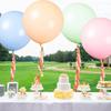 Globos Pasteles Grandes de 36 Pulgadas Gigantes Redondos de Látex Macaron Globos Pastel Jumbo de Helio para Boda Baby Shower Cumpleaños Pa
