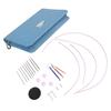 Circular Knitting Needle Set Metal Knitting Needle Interchangeable Circular Needle Size 2.2-4.5mm Knitting Tool