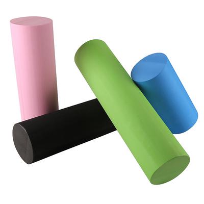 Yoga köpük rulo yüksek yoğunluklu EVA kas rulosu kendini masaj aleti spor salonu Pilates Yoga Fitness için 30cm