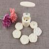 De'ou Starlight Hand-Press 3D Floral Mooncake Mung Bean Cake Mold Set