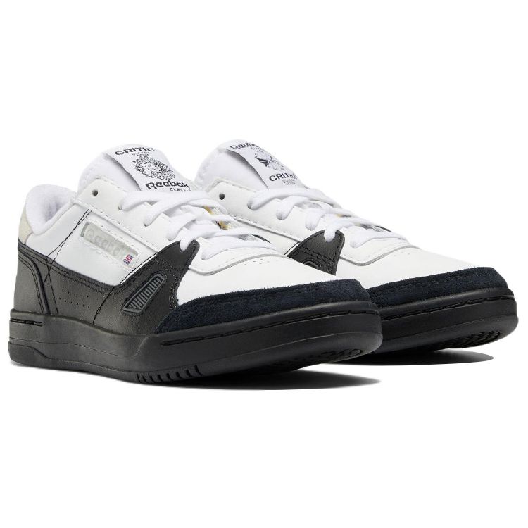 Reebok Critic X  Lt Court Retro Casual Low-Top Sneakers Unisex Sneakers White Black HP5361