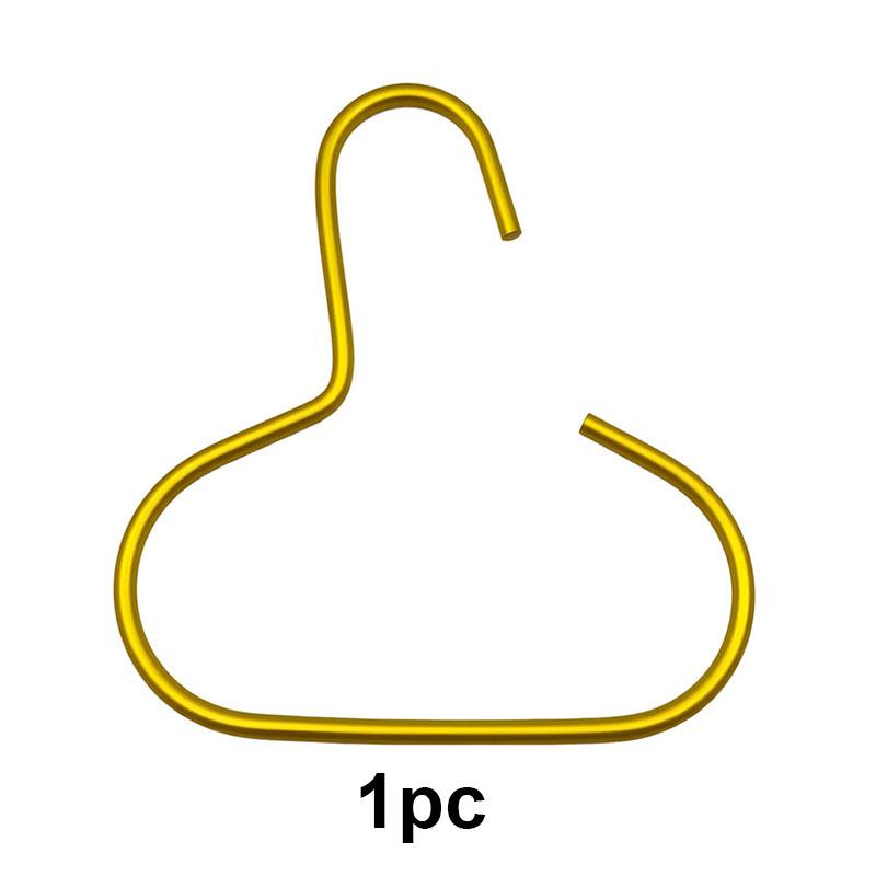 12 шт Универсальный круглый кольцевой вешалка-шляпница для бейсбольных кепок Алюминиевый Золотой Противоскользящая вешалка для хранения шарфов ремней платков галстуков 1390₽