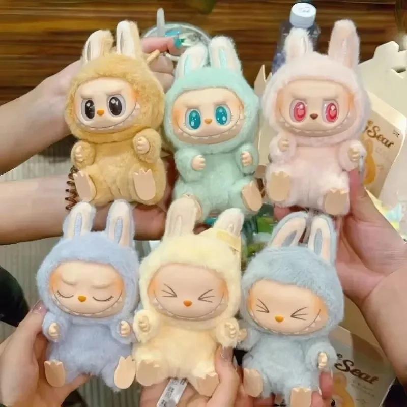 Anime Figur Labubu Have A Seat-serien Vinyl Anheng Dukke Modell Leketøy Søt Monster Replika Nøkkelring Leker Bursdagsgaver