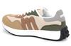 Mozu Combination Size Women's Sneakers, Oak/Camel, 22.5cm