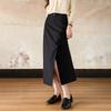 Demana Lady Travel Slit H-Line Long Skirt