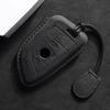 Suede Faux Leather Car Key Case Cover For BMW X1 X3 X5 X6 X7 1 3 5 6 7 Series G20 G30 G11 F15 F16 F20 G01 G02 Keychain Protector