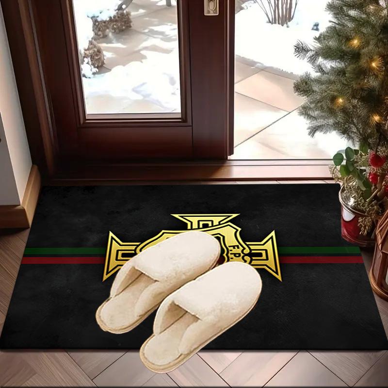 Portugal's National Emblem Area Rug Office rug, Chair Rug, Decor Carpet Livingroom bedroom Mat, Large Size Fan gifts Christmas gifts