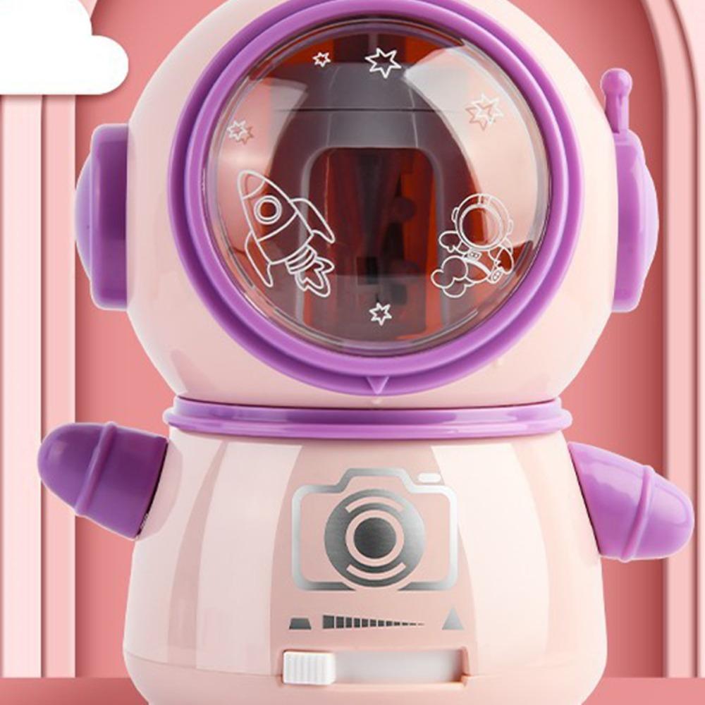 Astronaut Astronaut Automatic Pencil Sharpener Spaceman Auto Stop Pencil Sharpener  School Supplies
