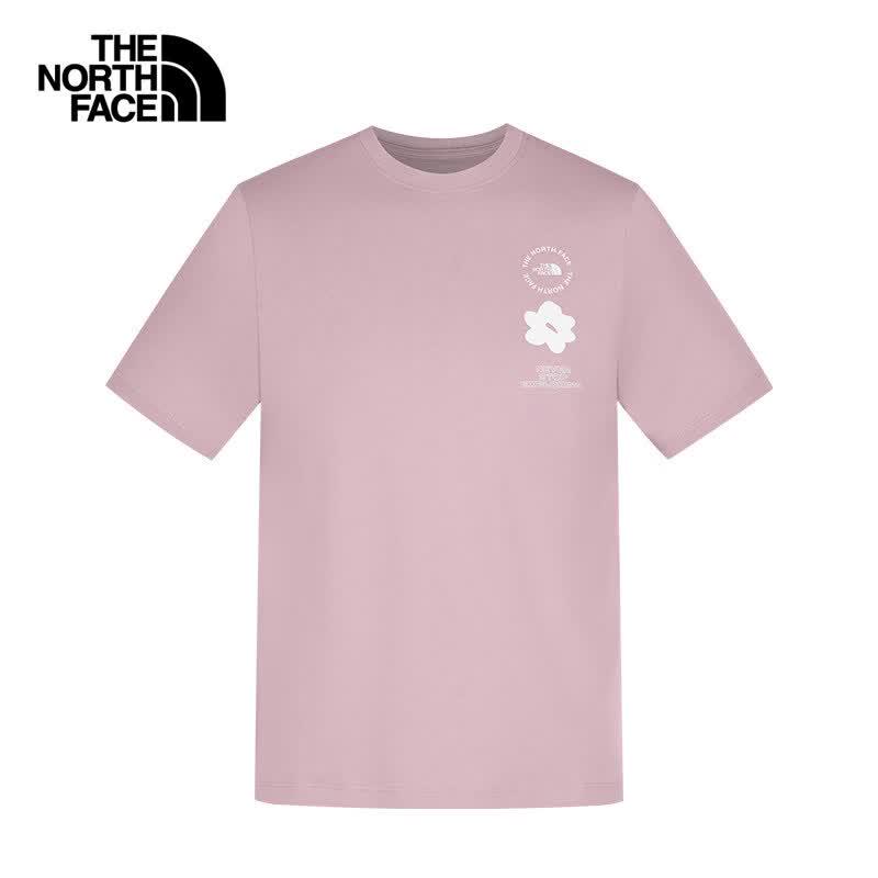 The North Face Women s Outdoor Short Sleeve T-Shirt XXL розово-красный