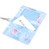 COLORFUL CANDY STYLE Disney Children's Pass Case with Train Coil Chain Hook, Bifold, Girls' Ariel THE LITTLE MERMAID, Princess Ariel, N5920000