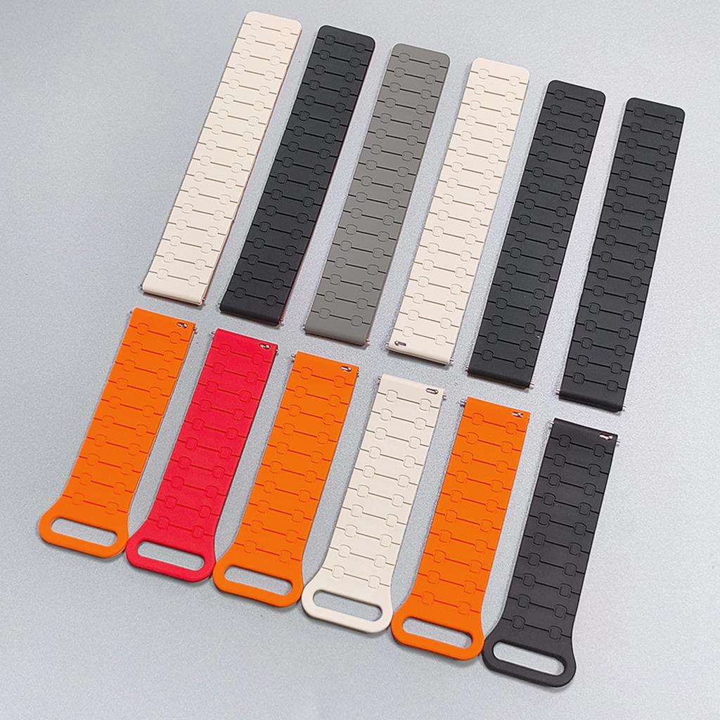 22mm Magnetic Loop Strap For POLAR Vantage V3 M3 M2 M Silicone Watch Band For POLAR Grit X2 Pro Titan/Grit X Pro Soft Wriststrap