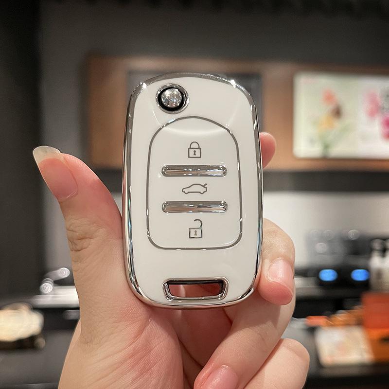 

Совместимый чехол для ключа и защитная оболочка для Baojun 510, 730, 530, 360, 560, 310W, 630 со специальной сумкой с пряжкой