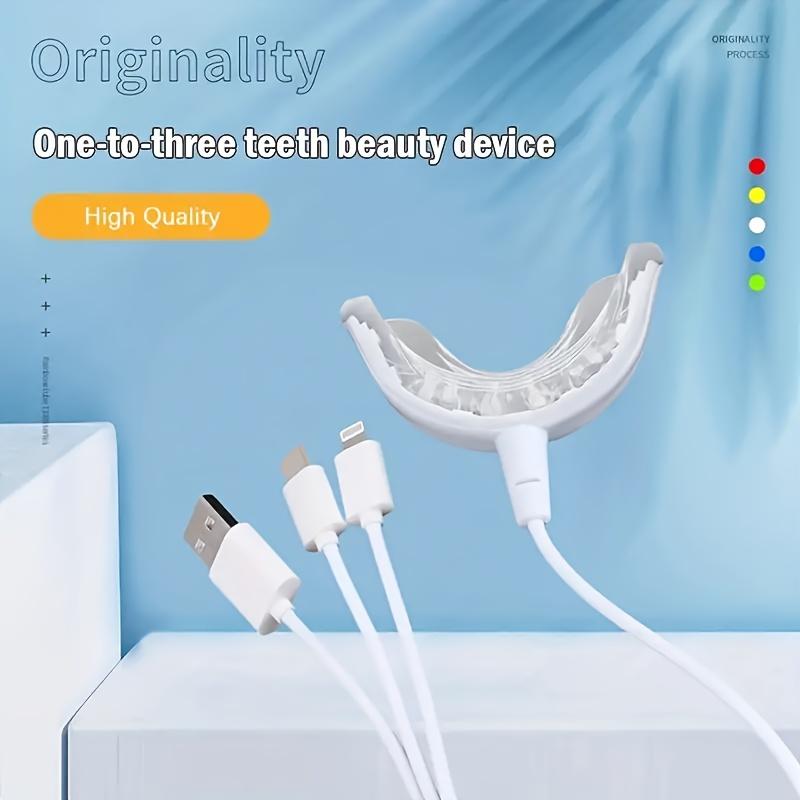 Teeth Whitening LED Light Kit, Teeth Whitening Accelerator Light With Powerful LED Light, Teeth Whitening Enhancer Light At Home Christmas Gift