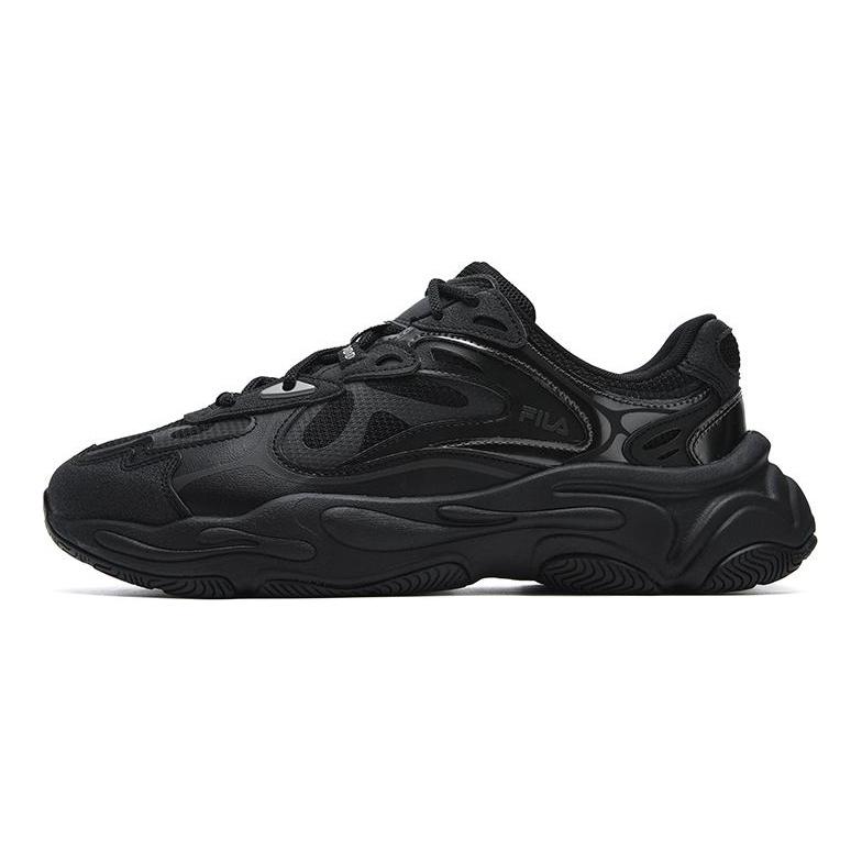 FILA Mars 4 Fashionable Classic Retro Versatile Comfortable Sports Shoes Men Sneakers Black Gray F12M542103FBP