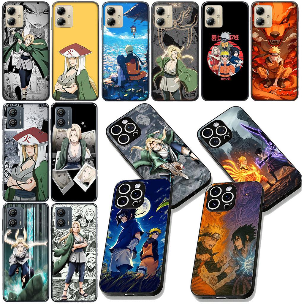 Tsunade Narutos Uchiha Sasuke Phone Case for Motorola Moto Edge 70 60 Fusion NEO Pro G Stylus G56 G96 G52 G04 G05 G64 G71 Cover