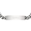 Emporio Armani Lobster Clasp Design Stainless Steel Bracelet Men's Silver EGS3304040