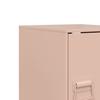 Nightstand Pink 34.5 x 39 x 44 cm Steel