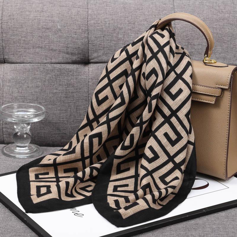 2026 LY New Wholesale Custom Digital Printing Luxury Square Satin Scarf 100% Satin Silk Hijab Scarf Printed Logo Women Head