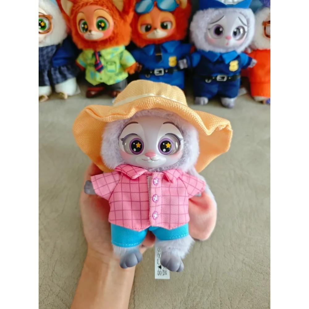 Breloc autentic de pluș MINISO Disney Zootopia 2, breloc de vinil, cutie surpriză, jucărie cadou, fete, animal de colecție, la modă, mister, jucării pentru copii