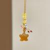 Ice Transparent Mobile Bag Pendant Chinese Style Mobile Phone Strap  Women Girls