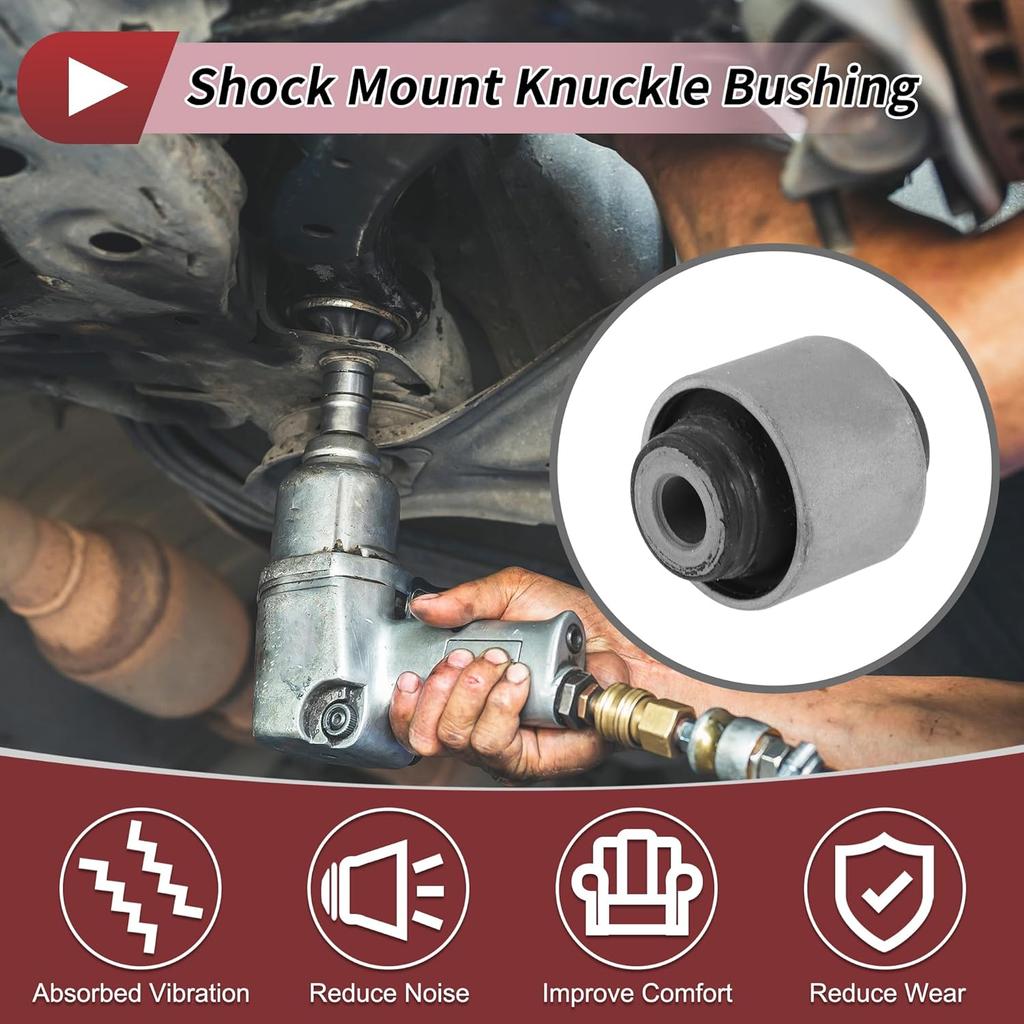 1 Pc Shock Mount Knuckle Bushing for Honda Accord Civic for Acura CL Legend Rear Lower No.52622SH3013