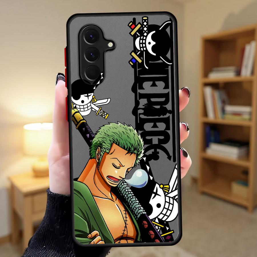 One Piece Zoro Kryt na telefon Samsung Galaxy A56 A55 A53 A14 A23 A34 A36 A35 A54 A52S A72 A17 A52 A73 A33 A16 A15