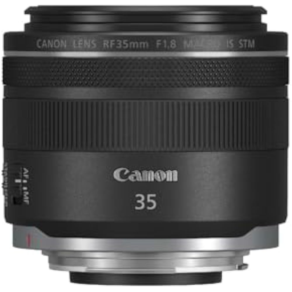 Canon RF3518MISSTM Single Focus Wide Angle Lens RF35mm F1.8 Macro IS STM EOSR Compatible